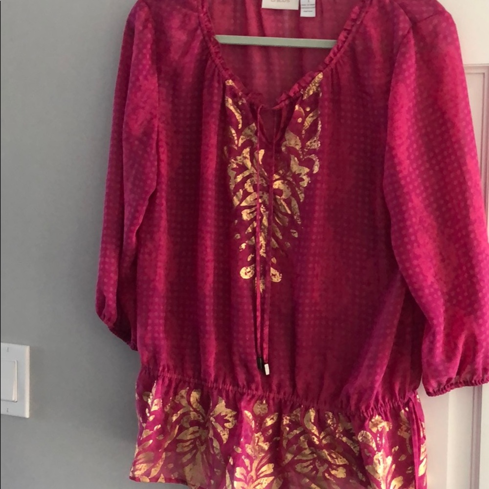Chico’s sheer top